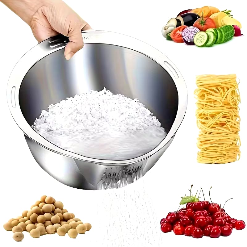 Quick Drain Kitchen Bowl